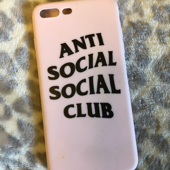 Anti Social Social Club Accessories - Anti social social club iPhone 8+ phone case